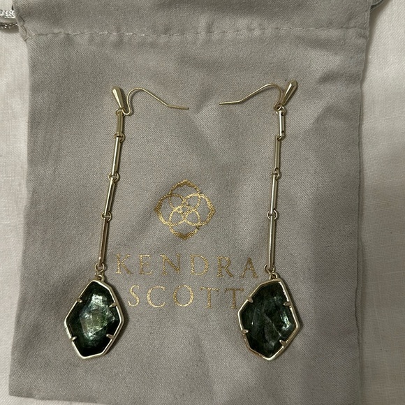 Kendra Scott Jewelry Kendra Scott Emerald Earrings Poshmark
